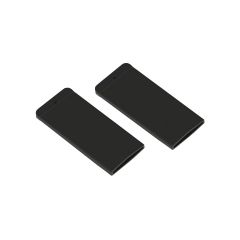 Replacement Silicone Clip Covers - Black