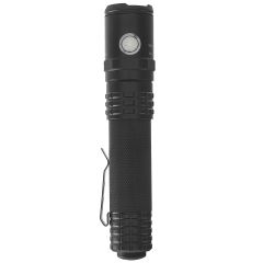 USB-588XL | USB Rechargeable Dual-Light Tactical Flashlight - Black