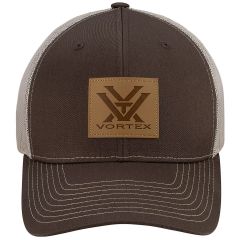 Barneveld 608 Cap - Leather Patch - Brown