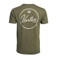 Vortex Golf Script Short Sleeve T-Shirt | Military