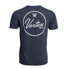 Vortex Golf Script Short Sleeve T-Shirt | Navy
